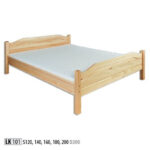 ŁÓŻKO LK101 sosnowe DREWMAX