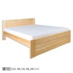 ŁÓŻKO LK102 sosnowe DREWMAX