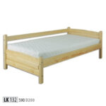 ŁÓŻKO LK132 sosnowe DREWMAX