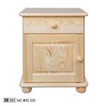 SZAFKA NOCNA SN101 sosnowa DREWMAX