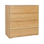 KOMODA KD424 bukowa DREWMAX - obrazek 2
