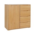 KOMODA KD426 bukowa DREWMAX - obrazek 2