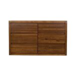 KOMODA KD412 bukowa DREWMAX - obrazek 2