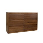 KOMODA KD412 bukowa DREWMAX - obrazek 3