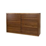 KOMODA KD412 bukowa DREWMAX - obrazek 4