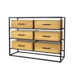 KOMODA KD371 dębowa DREWMAX