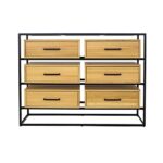 KOMODA KD371 dębowa DREWMAX - obrazek 2