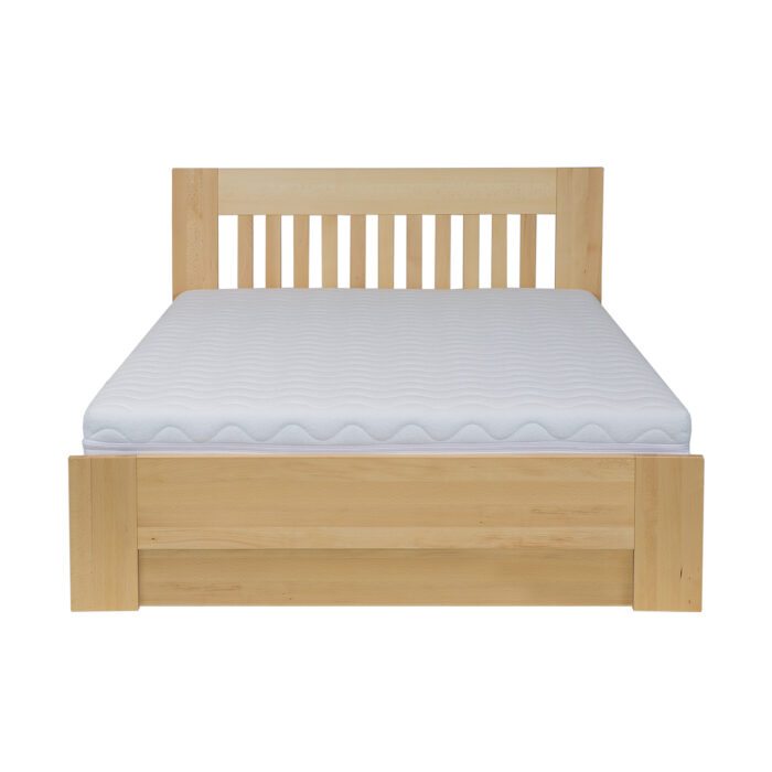 ŁÓŻKO LK186 BOX bukowe DREWMAX - obrazek 2