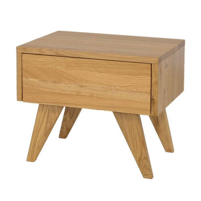 SZAFKA NOCNA SN402 bukowa DREWMAX - obrazek 2