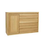 KOMODA KD308 dębowa DREWMAX - obrazek 2
