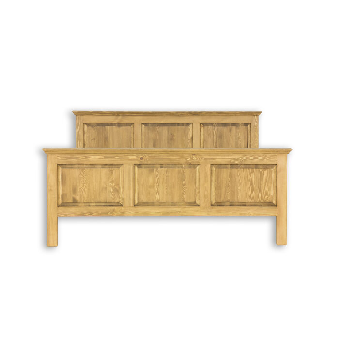 ŁÓŻKO LK701 sosnowe woskowane DREWMAX - obrazek 2