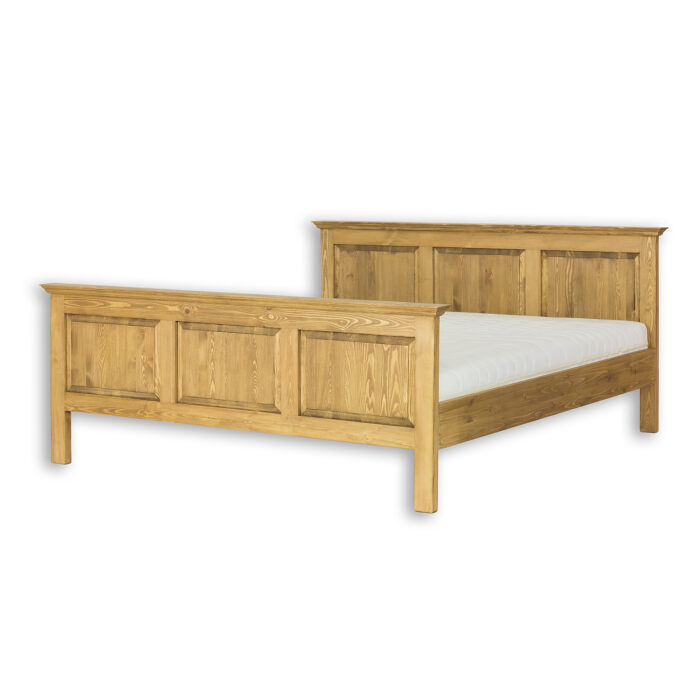 ŁÓŻKO LK701 sosnowe woskowane DREWMAX - obrazek 3