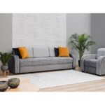 Sofa 3-osobowa rozkładana MATRIX Hauss - obrazek 4