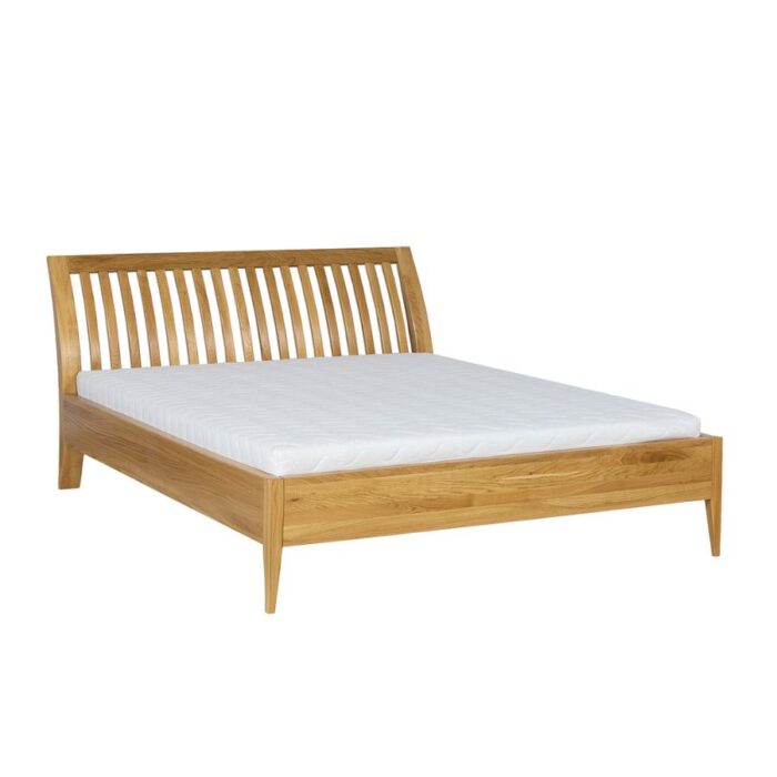 ŁÓŻKO LK291 dębowe DREWMAX - obrazek 3