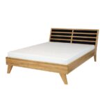 ŁÓŻKO LK302 dębowe DREWMAX
