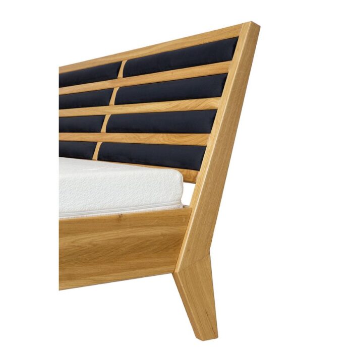 ŁÓŻKO LK302 dębowe DREWMAX - obrazek 3