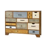 KOMODA KD790 sosnowa woskowana DREWMAX - obrazek 2