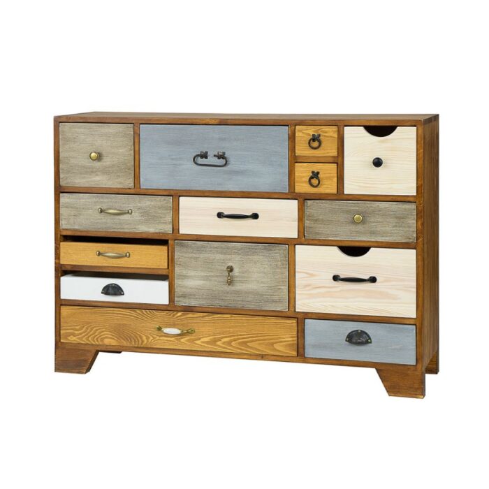 KOMODA KD790 sosnowa woskowana DREWMAX - obrazek 2