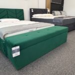 Zestaw: Łóżko Hauss Alma 160x200 z pojemnikiem, pufa, szafka nocna - OUTLET - obrazek 5
